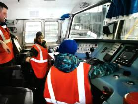 Школьников Алданского района познакомили с работой железной дороги