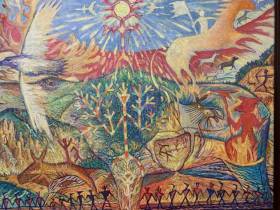 Персональная выставка «Лики Вселенной» Кирилла Гаврильева открылась в Якутске