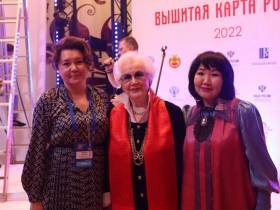 Якутские мастерицы изготовили самый большой фрагмент «Вышитой карты России»