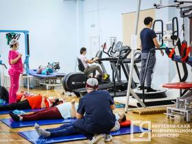 Вице-премьер Якутии встретилась с участниками СВО, проходящими реабилитацию