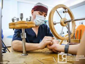 Вице-премьер Якутии встретилась с участниками СВО, проходящими реабилитацию