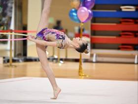 Якутская гимнастка Зарина Борисова завоевала серебро на турнире «Новогорская зима-2022»