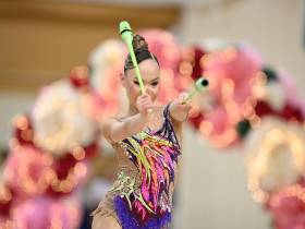 Якутская гимнастка Зарина Борисова завоевала серебро на турнире «Новогорская зима-2022»