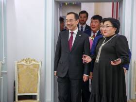 В Намцах открыли Дворец культуры и духовного развития. Фото и видео