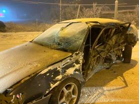 В Якутске пьяный мужчина хотел угнать автомобиль и совершил ДТП