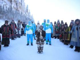 Фото и видео: в Якутии зажгли огонь ІІ зимних Международных спортивных игр «Дети Азии»
