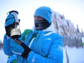 Фото и видео: в Якутии зажгли огонь ІІ зимних Международных спортивных игр «Дети Азии»