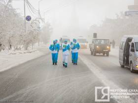 В Якутске провели эстафету огня II зимних игр «Дети Азии»