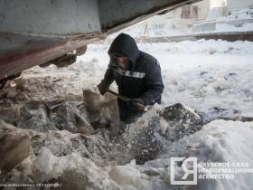 Фото и видео: как проходит выморозка судов в Якутии