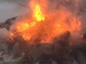 В Якутске бдительность водителя мусоровоза помогла избежать возгорания спецтехники