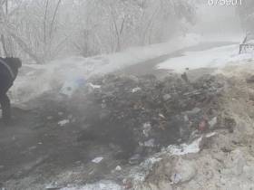 В Якутске бдительность водителя мусоровоза помогла избежать возгорания спецтехники