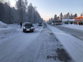 Пьяный пешеход получил серьезные травмы в результате наезда автомобиля в Нерюнгри