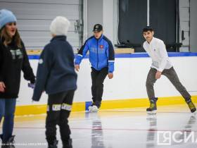 Секции по зимним видам спорта и плаванию откроются в новом спорткомплексе в Мархе