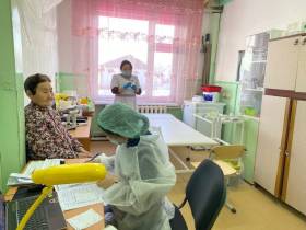 Мобильные врачи принимают население Майорского наслега Абыйского улуса ​