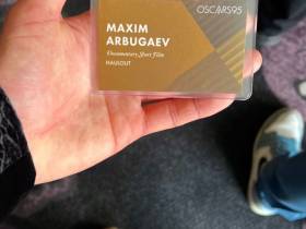 Максим и Евгения Арбугаевы посетили традиционный ланч номинантов на «Оскар»