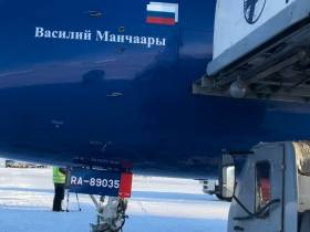 Авиакомпания «Якутия» восстановила самолёт SSJ100, полученный в лизинг от ГТЛК