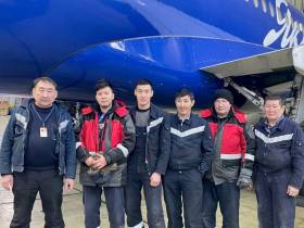 Отремонтированный SSJ-100 авиакомпания «Якутия» задействует на рейсах по Дальнему Востоку