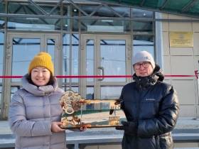 Новый спортивный комплекс открылся в якутском селе Мындаба