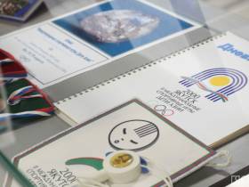 В Кузбассе открылась выставка, посвященная основателю игр «Дети Азии» Михаилу Николаеву