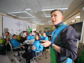 Участники игр «Дети Азии» проходят образовательную программу «Путь к Олимпу»