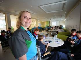 Участники игр «Дети Азии» проходят образовательную программу «Путь к Олимпу»