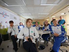 Участники игр «Дети Азии» проходят образовательную программу «Путь к Олимпу»