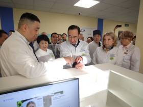 Первую очередь больничного комплекса открыли в Вилюйске