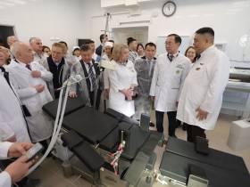 Первую очередь больничного комплекса открыли в Вилюйске
