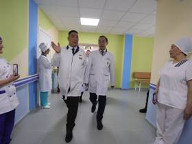 Первую очередь больничного комплекса открыли в Вилюйске