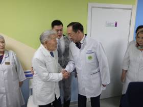 Первую очередь больничного комплекса открыли в Вилюйске