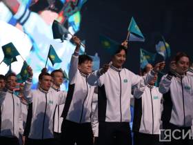 Фото и видео: в Кузбассе состоялась церемония открытия II зимних игр «Дети Азии»