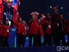 Фото и видео: в Кузбассе состоялась церемония открытия II зимних игр «Дети Азии»