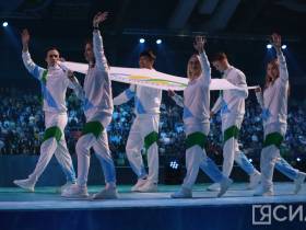 Фото и видео: в Кузбассе состоялась церемония открытия II зимних игр «Дети Азии»