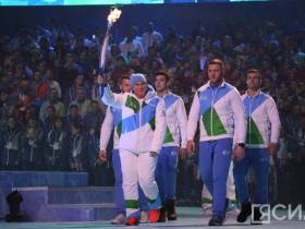 Фото и видео: в Кузбассе состоялась церемония открытия II зимних игр «Дети Азии»