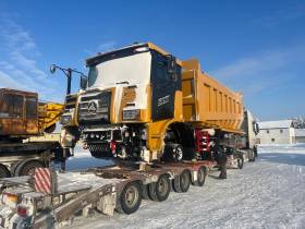 В «Янолово» приняли четыре новых самосвала