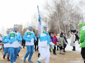 Финальная эстафета огня международных зимних игр «Дети Азии» завершилась в Кемерове