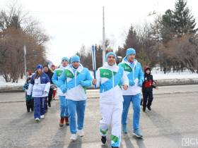 Финальная эстафета огня международных зимних игр «Дети Азии» завершилась в Кемерове