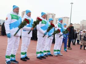 Финальная эстафета огня международных зимних игр «Дети Азии» завершилась в Кемерове