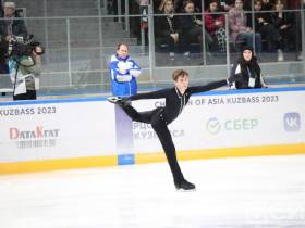 Юноши-фигуристы завершили соревнования на играх «Дети Азии»