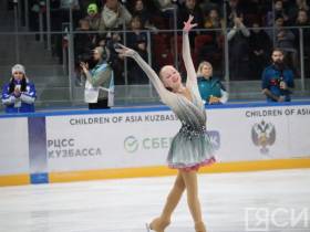 Фигуристки из Якутии выступили на играх «Дети Азии»