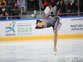 Фигуристки из Якутии выступили на играх «Дети Азии»