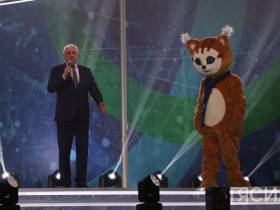 В Кемерове торжественно закрыли II Международные зимние спортивные игры «Дети Азии»