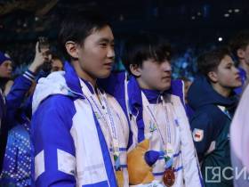 В Кемерове торжественно закрыли II Международные зимние спортивные игры «Дети Азии»