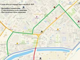С 10 марта перекроют перекресток проспекта Ленина и улицы Кулаковского в Якутске