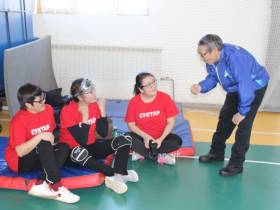 Чемпионат республики по голболу среди лиц с нарушением зрения стартовал в Якутске