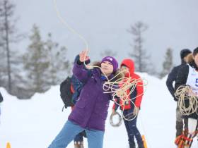 На международном чемпионате по оленеводству в Якутии определили лучших в метании аркана