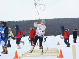 На международном чемпионате по оленеводству в Якутии определили лучших в метании аркана