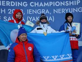 На международном чемпионате по оленеводству в Якутии определили лучших в метании аркана