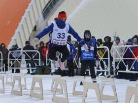 Якутяне и ямальчане стали лучшими в прыжках через нарты на чемпионате по оленеводству