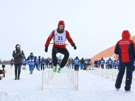 Якутяне и ямальчане стали лучшими в прыжках через нарты на чемпионате по оленеводству